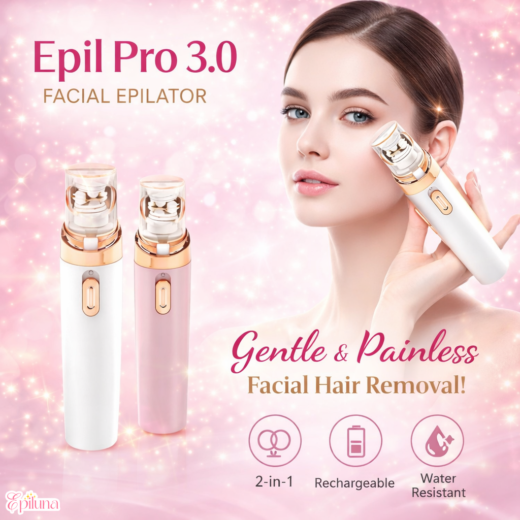 Epil Pro 3.0 - Épilateur visage épiluna