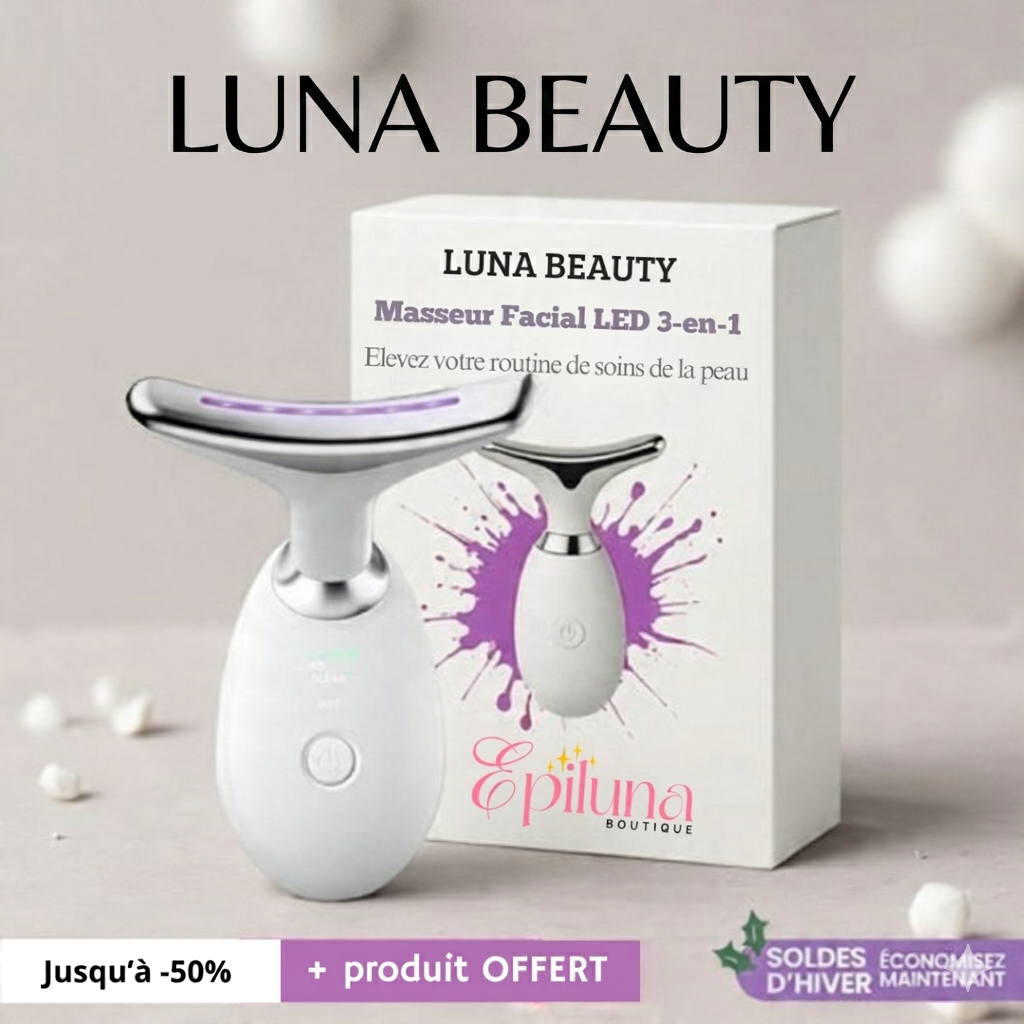Luna Beauty - Masseur facial épiluna