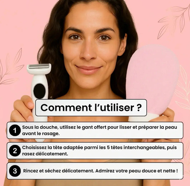 Rasoir ELIOS™ 5-en-1 épiluna