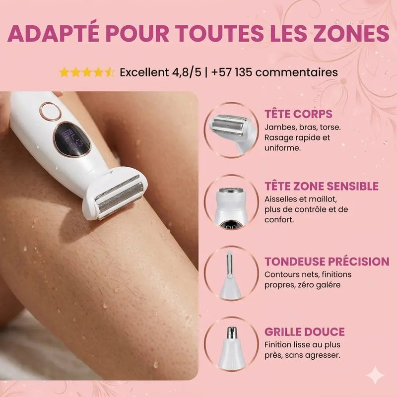 Rasoir ELIOS™ 5-en-1 épiluna