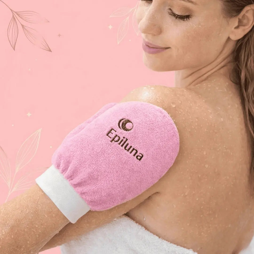 Gant Exfoliant Poils Incarnés & Peaux Mortes épiluna