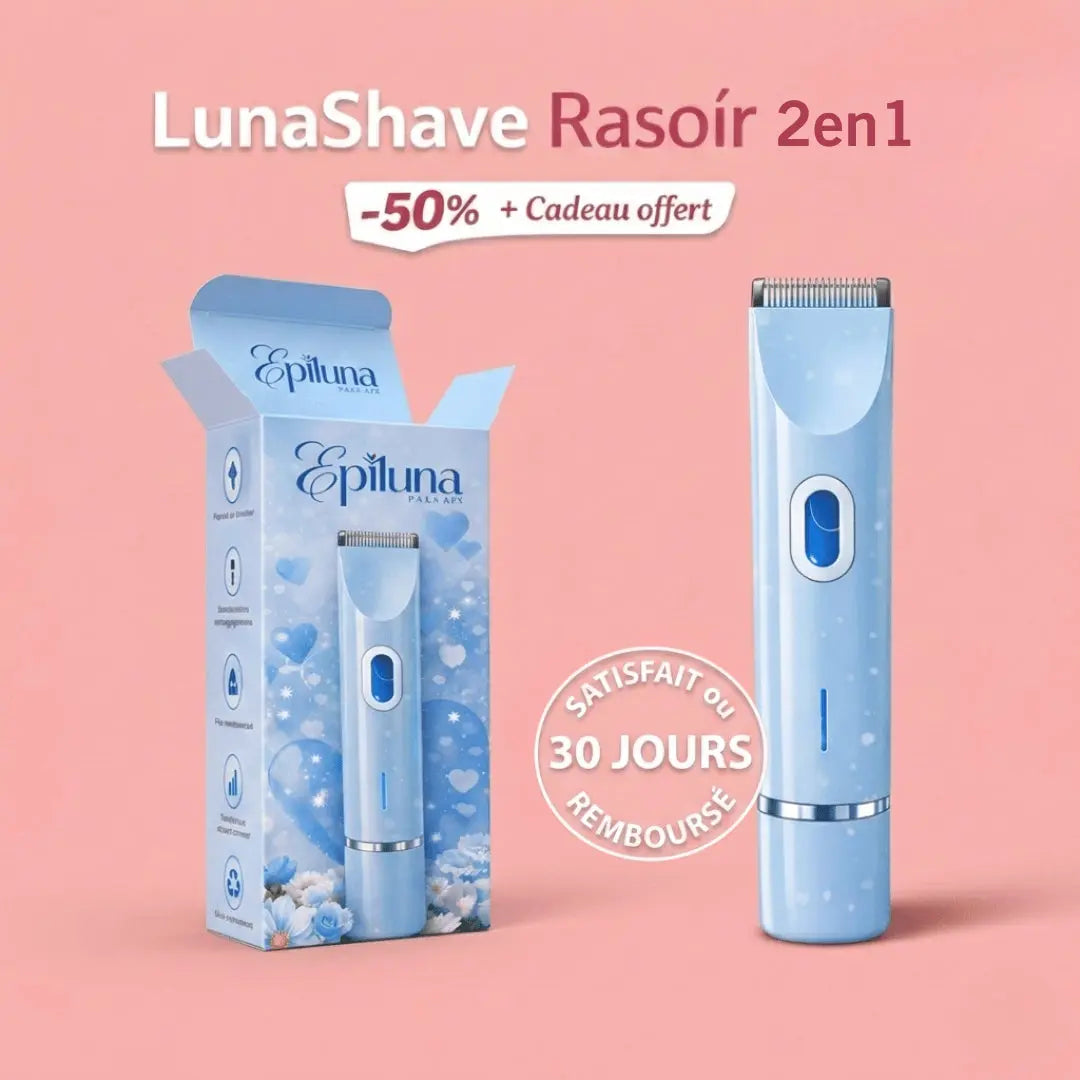 Rasoir 2en1 LunaShave épiluna