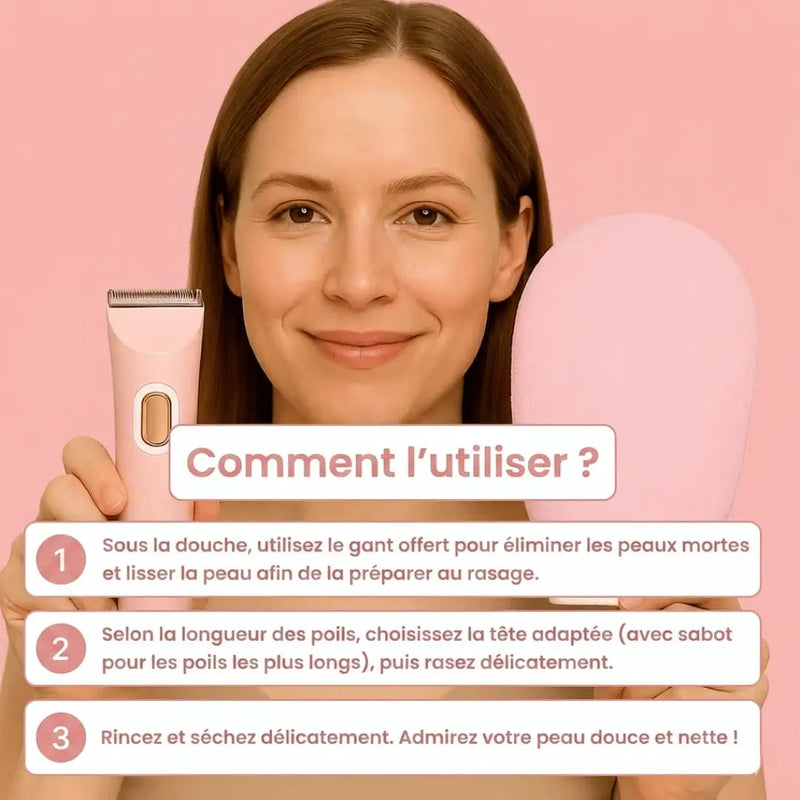 Rasoir 2en1 LunaShave épiluna