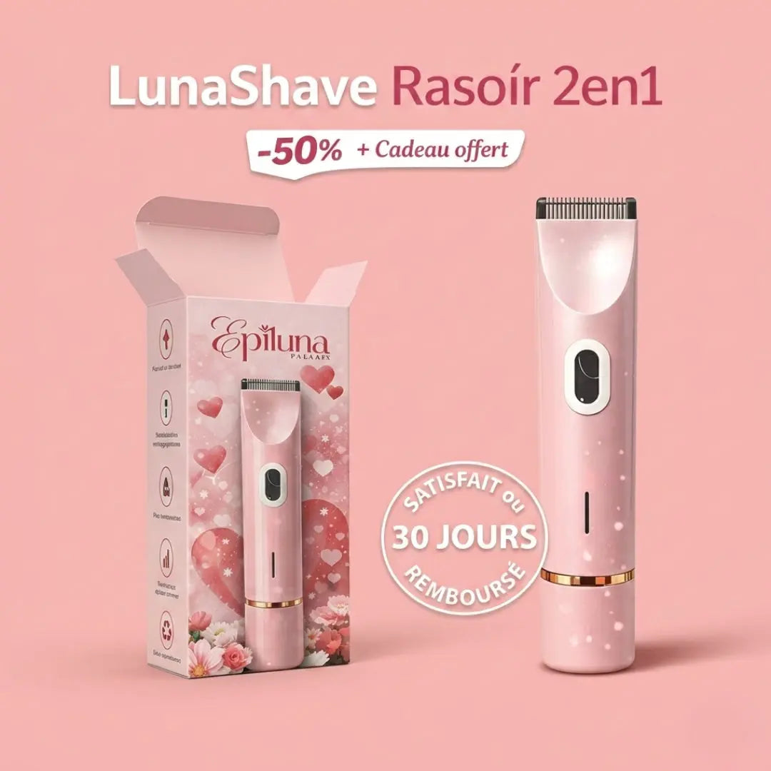 Rasoir 2en1 LunaShave épiluna