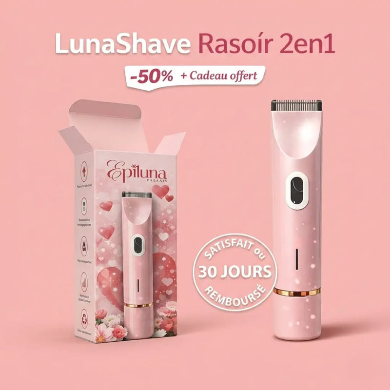 Rasoir 2en1 LunaShave épiluna